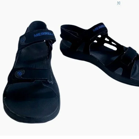 Merrell | Shoes | Merrell Cedrus Black Sandals Mens Size 4  display picture 2